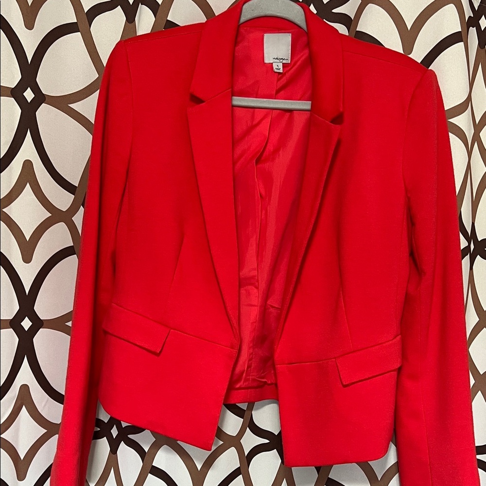 Red Women's Blazer